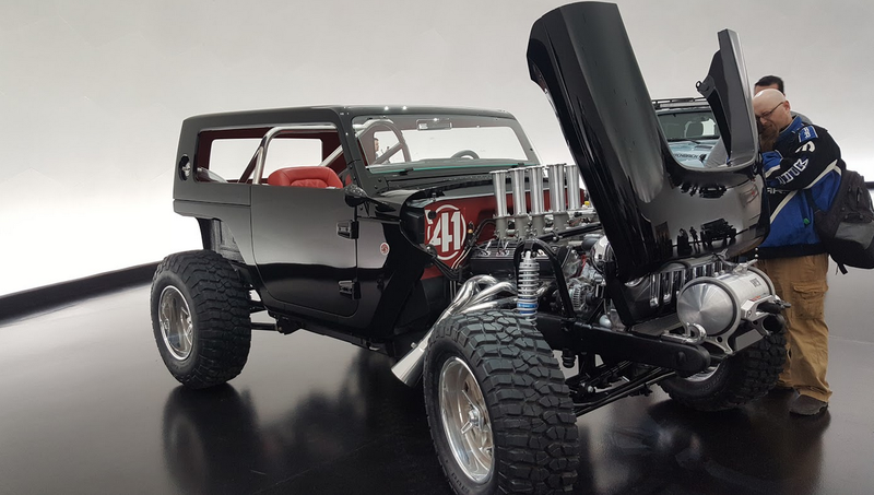 Illustration for article titled Jeep Built A Hot-Rodded Wrangler And My God Is It Nuts